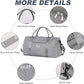 SUPROMOMI Large Travel Duffel Bag (Grey)