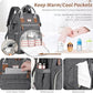 SUPROMOMI Diaper Bag Backpack (Gray)